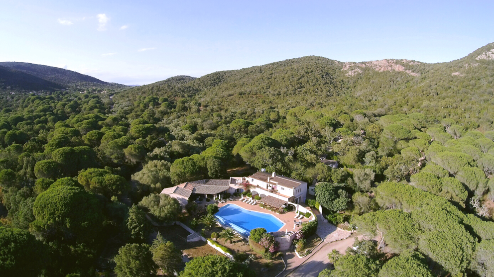 Hotel Palombaggia in the pine forest