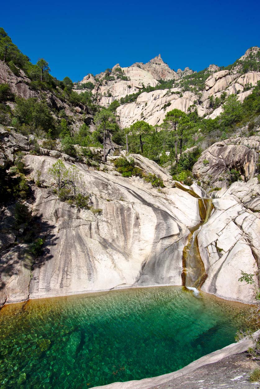 Purcaraccia waterfall